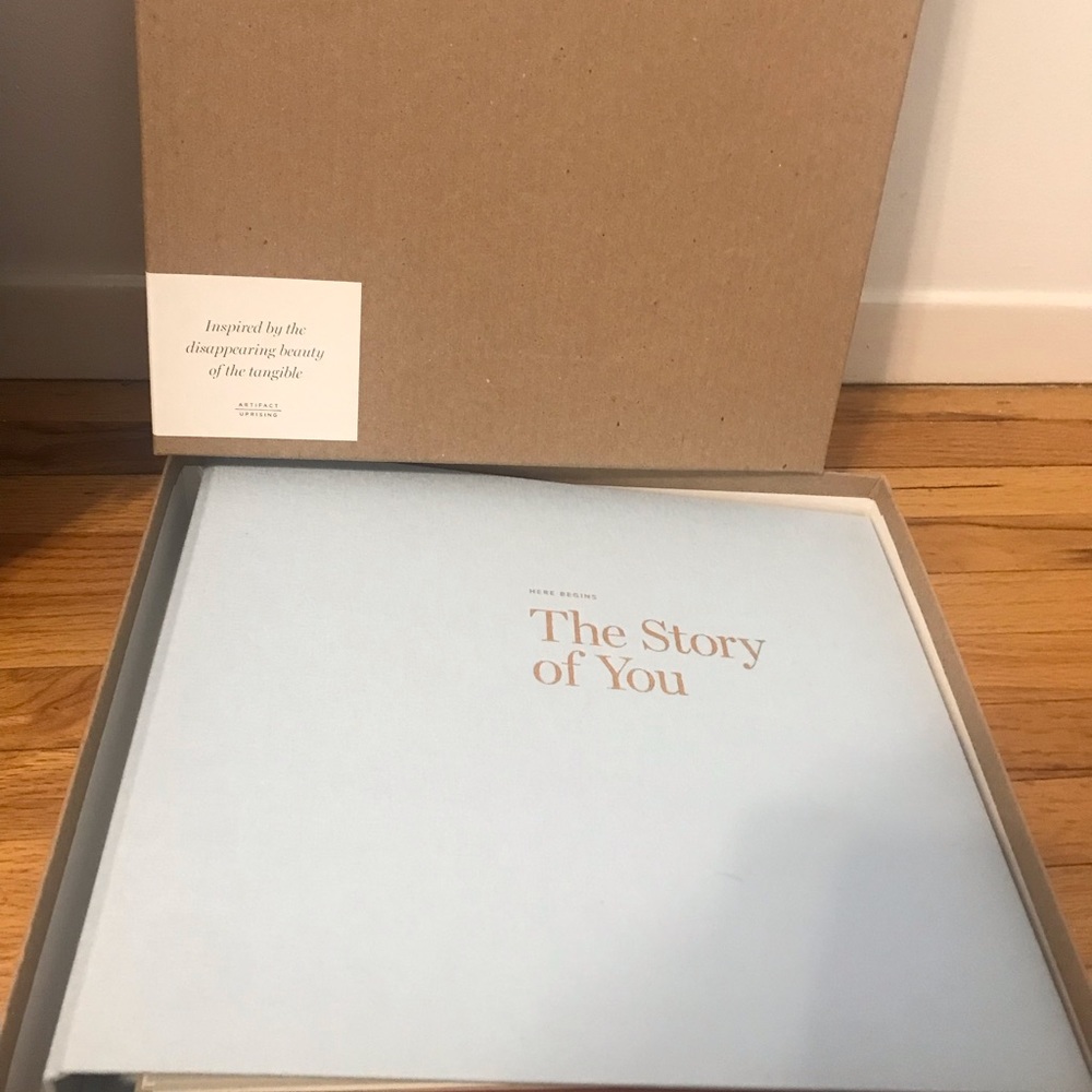 Brand new artifact uprising baby book